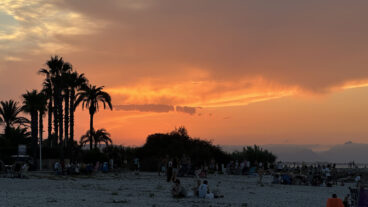 Eclipse solar desde la playa de la Almadrava  65