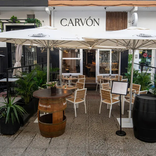 Imagen: Entrada a Carvón, en Moraira
