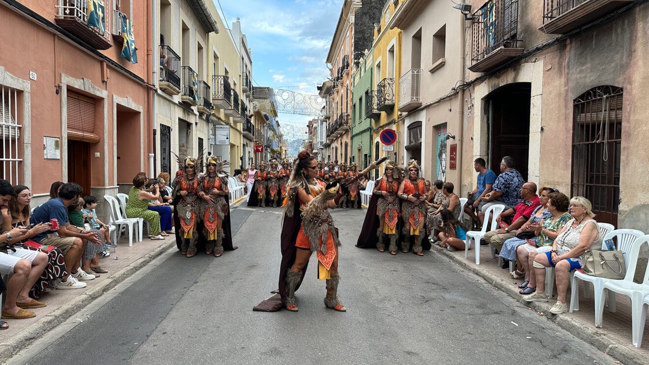 Filà Almogàvers en la Entrada de Moros i Cristians El Verger del 2026