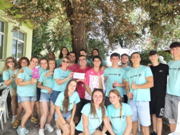 Grupo de participantes en las Fiestas de Pamis 2026