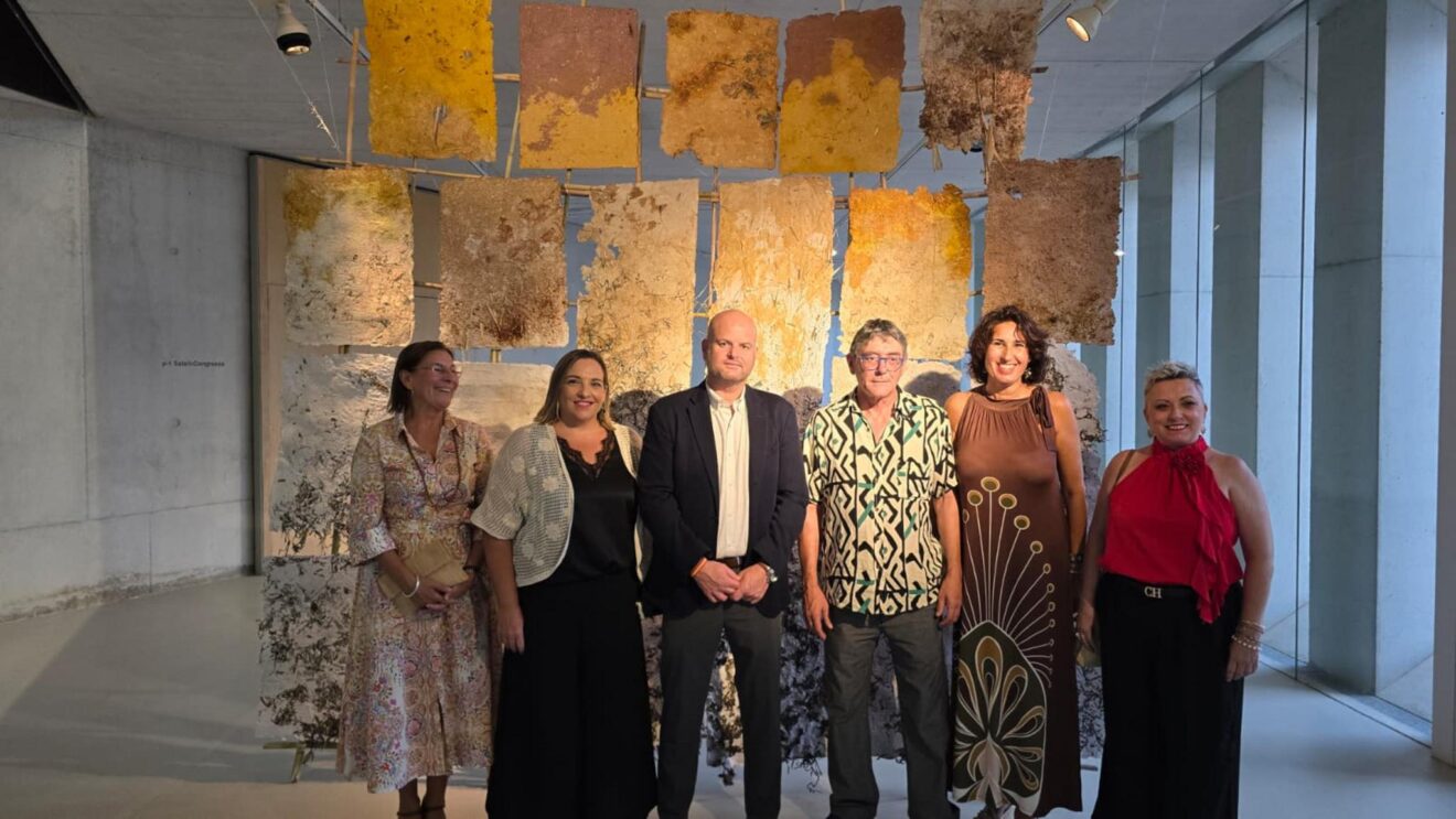 Inauguración de la exposición Arrels Mediterrànies de Ximo Canet