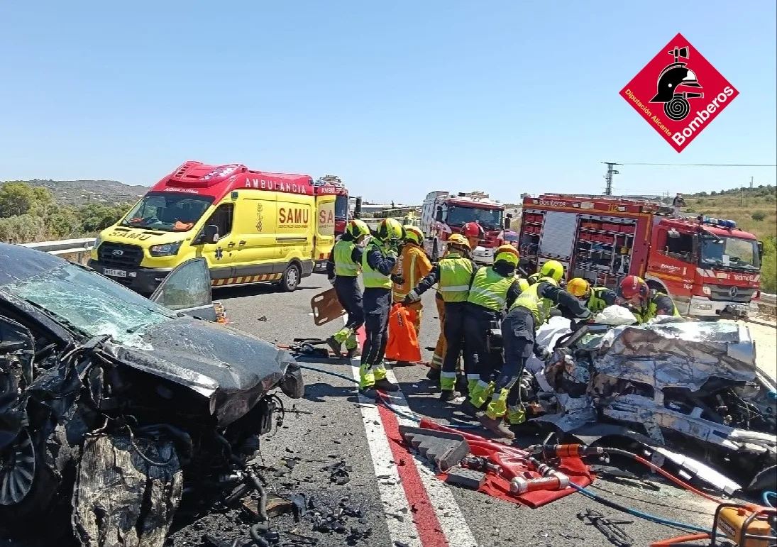 intervencion en el accidente de la n 332