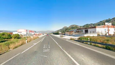 localizacion del accidente en la n 332