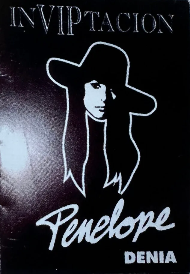 Imagen: Logo de Penélope Dénia - Imagen del libro '150 anys de música i ball a la Marina Alta'
