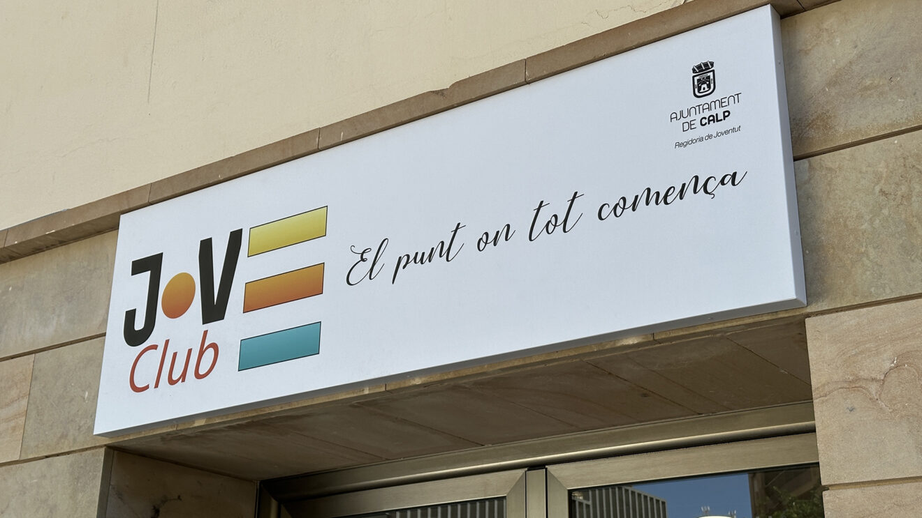 Logo y espacio del Jove Club de Calp (archivo)