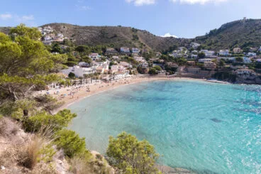 playa del portet moraira