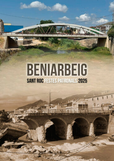 Portada del libro de fiestas de Beniarbeig de 2025
