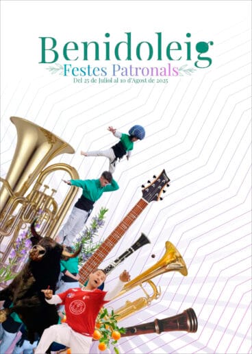 Portada del libro de fiestas de Benidoleig de 2025