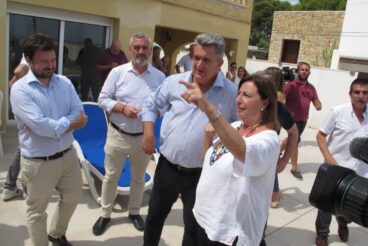 Reunión sobre los deslindes de costas en Dénia