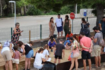 Taller infantil de arqueología en Benitatxell