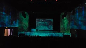 Escenario del Auditori Teulada Moraira durante Alere/Dolia 2026