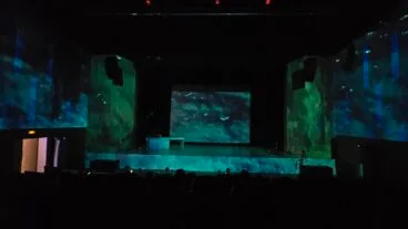 Escenario del Auditori Teulada Moraira durante Alere/Dolia 2026