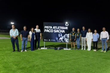 Benissa estrena su nueva pista de atletismo después de años de reivindicaciones del deporte local
