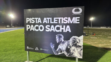 Benissa inaugura la nueva pista de atletismo Paco Sacha 108