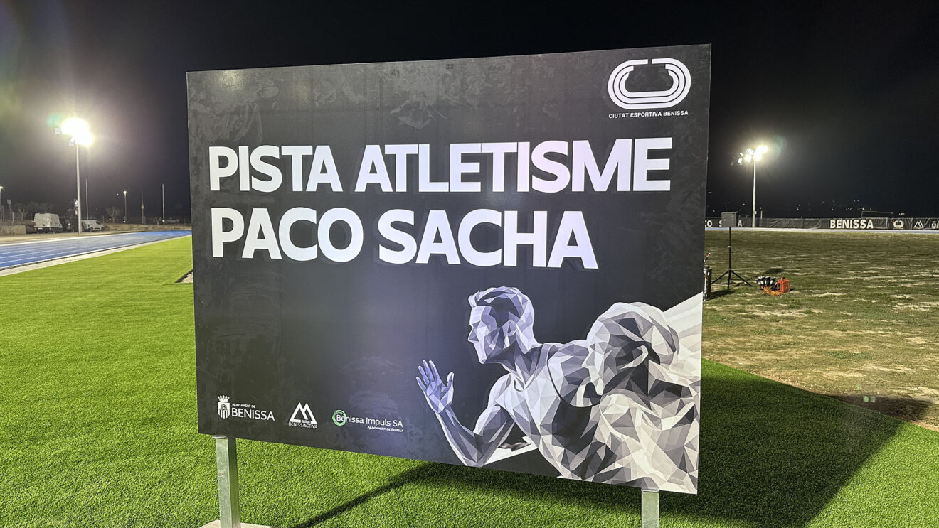 Benissa inaugura la nueva pista de atletismo Paco Sacha 109