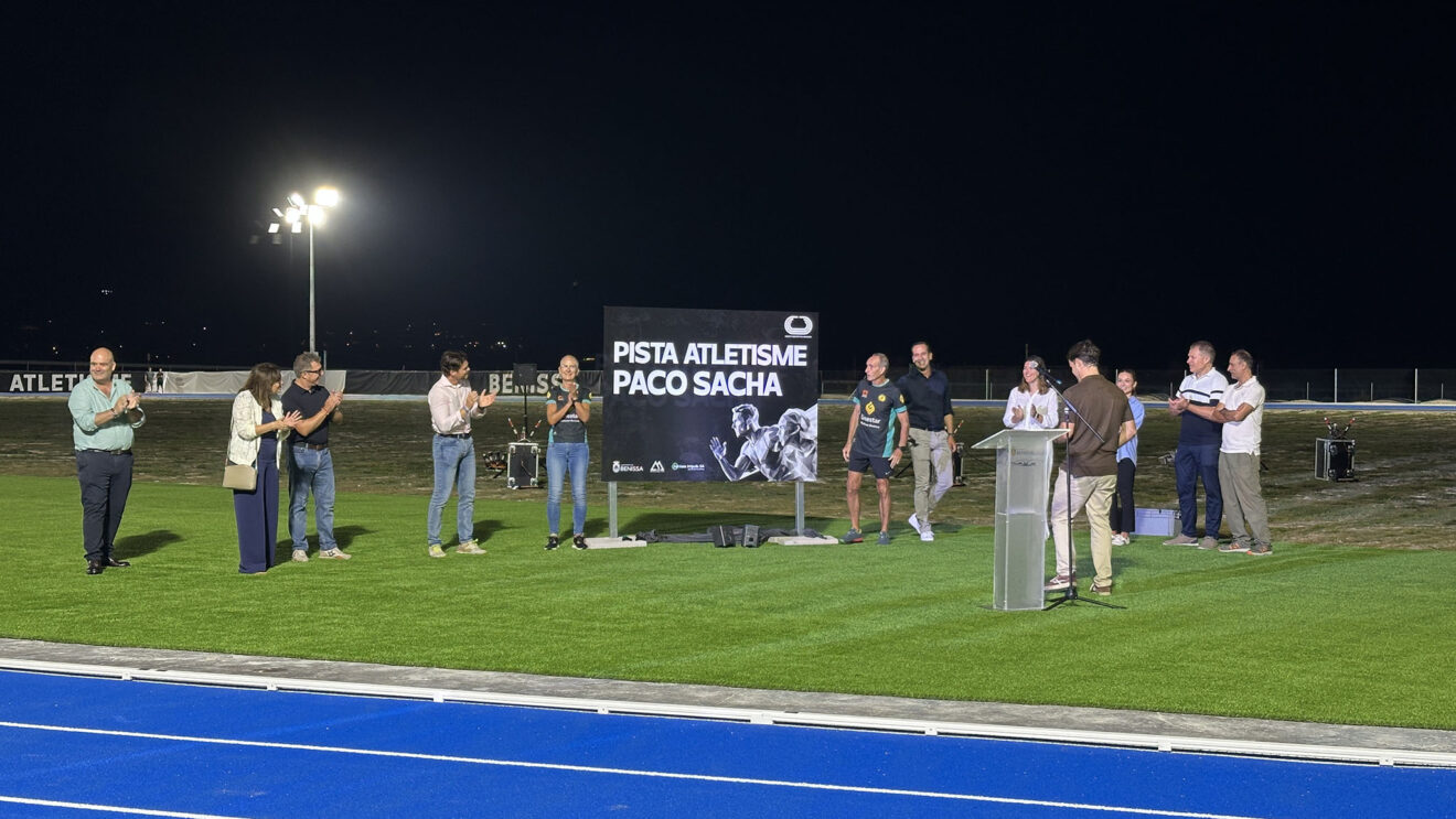 Benissa inaugura la nueva pista de atletismo Paco Sacha 58