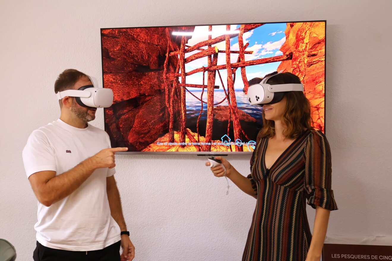 Experiencia de realidad virtual 'Les Pesqueres de Cingle'