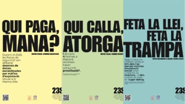 La responsabilidad del consumidor de explotación sexual centra la última acción de la Xarxa d'Igualtat de la Marina Alta 6 campana por el dia internacional contra la explotacion sexual y el trafico de mujeres ninas y ninos de la xarxa digualtat de la marina alta