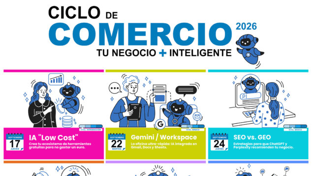 cartel de cicle de comerc 2026 inteligencia artificial aplicada a tu negocio de creama