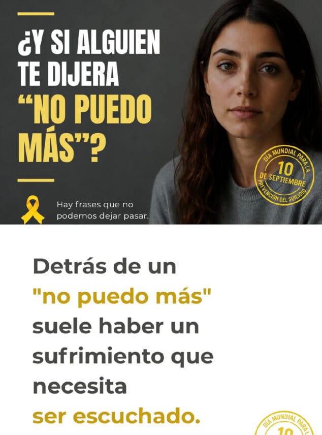 Imagen: Cartel del Día Mundial para la Prevención del Suicidio