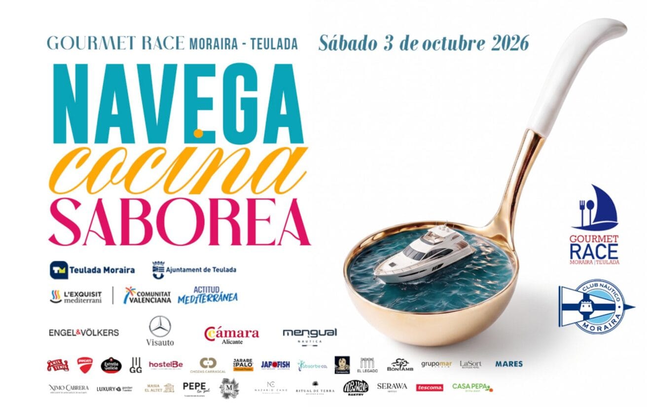 Cartel oficial Gourmet Race Moraira-Teulada 2026