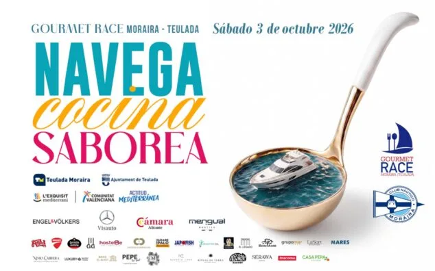 Cartel de la Gourmet Race Moraira-Teulada 2026