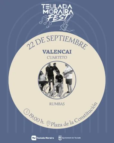 Cartel del concierto de Valencai