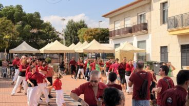 Celebración del quinto aniversario de la Muixeranga de Segària en Beniarbeig (12)