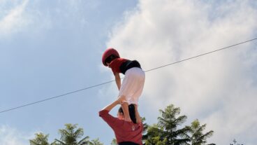 Celebración del quinto aniversario de la Muixeranga de Segària en Beniarbeig (17)