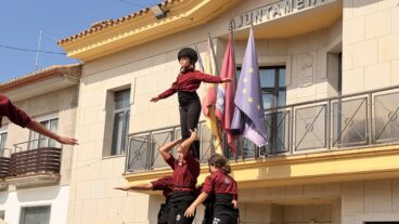 Celebración del quinto aniversario de la Muixeranga de Segària en Beniarbeig (2)