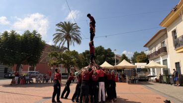 Celebración del quinto aniversario de la Muixeranga de Segària en Beniarbeig (20)