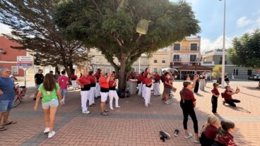 Celebración del quinto aniversario de la Muixeranga de Segària en Beniarbeig (21)