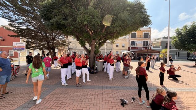 celebracion del quinto aniversario de la muixeranga de segaria en beniarbeig 21