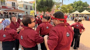 Celebración del quinto aniversario de la Muixeranga de Segària en Beniarbeig (23)