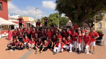 Celebración del quinto aniversario de la Muixeranga de Segària en Beniarbeig (29)