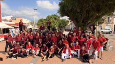Celebración del quinto aniversario de la Muixeranga de Segària en Beniarbeig (33)