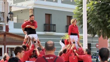 Celebración del quinto aniversario de la Muixeranga de Segària en Beniarbeig (39)