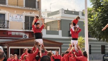 Celebración del quinto aniversario de la Muixeranga de Segària en Beniarbeig (48)
