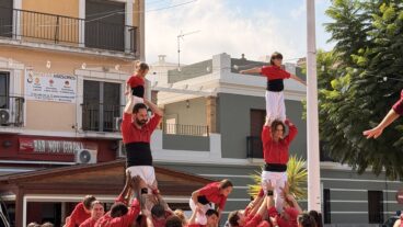 Celebración del quinto aniversario de la Muixeranga de Segària en Beniarbeig (49)