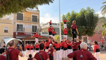Celebración del quinto aniversario de la Muixeranga de Segària en Beniarbeig (50)