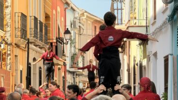 Celebración del quinto aniversario de la Muixeranga de Segària en Beniarbeig (57)