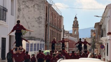 Celebración del quinto aniversario de la Muixeranga de Segària en Beniarbeig (63)