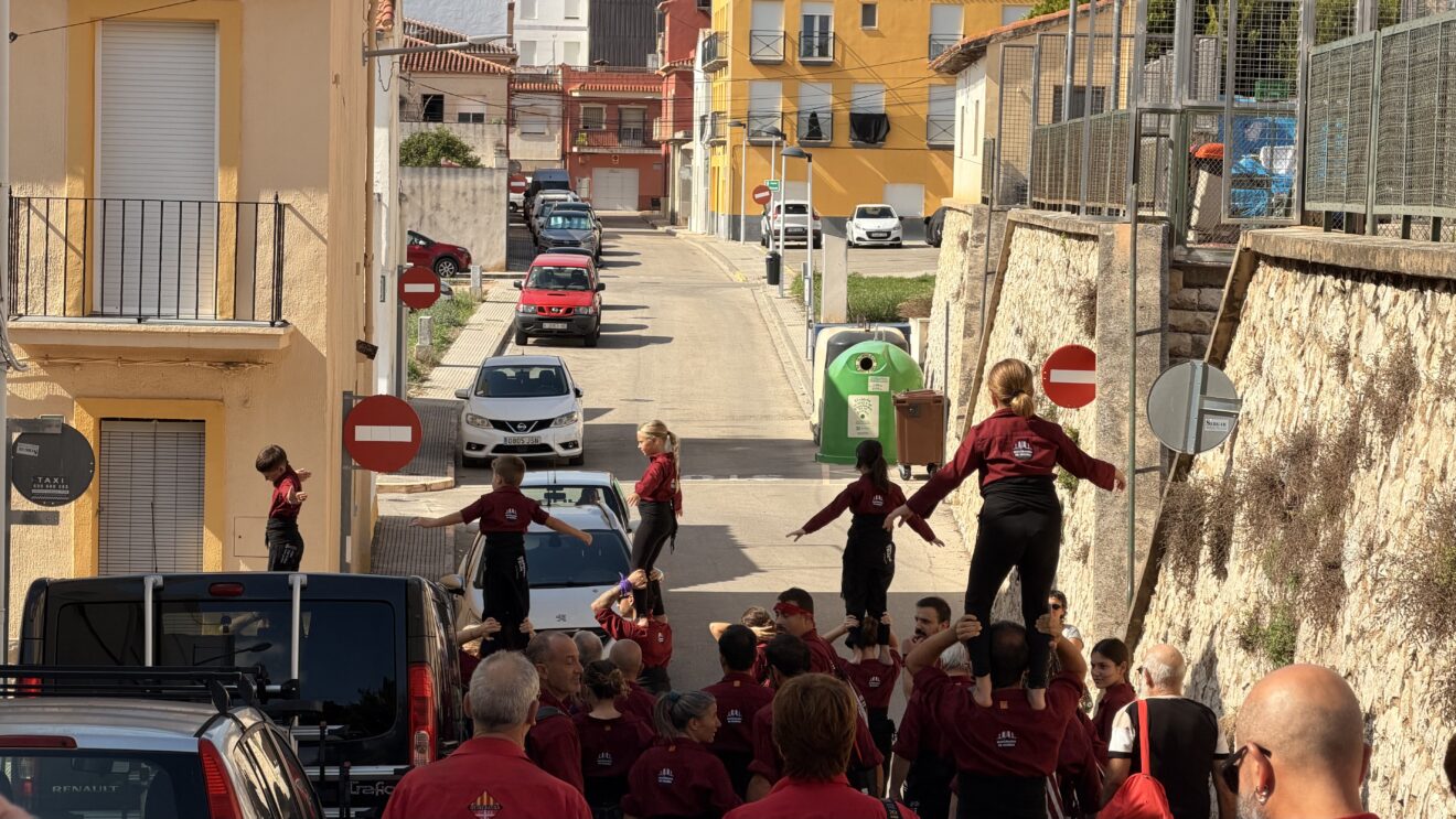 Celebración del quinto aniversario de la Muixeranga de Segària en Beniarbeig (64)