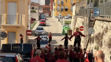 Celebración del quinto aniversario de la Muixeranga de Segària en Beniarbeig (64)