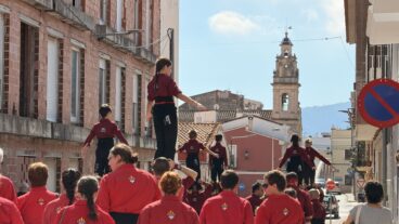 Celebración del quinto aniversario de la Muixeranga de Segària en Beniarbeig (66)