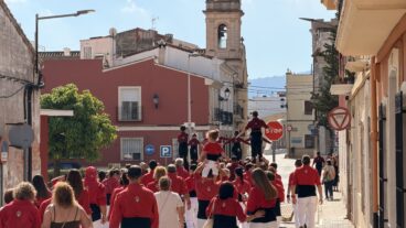 Celebración del quinto aniversario de la Muixeranga de Segària en Beniarbeig (71)