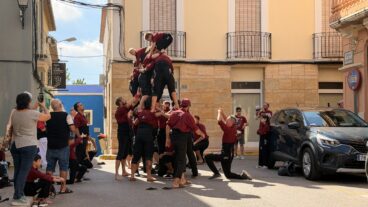 Celebración del quinto aniversario de la Muixeranga de Segària en Beniarbeig (75)