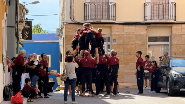 celebracion del quinto aniversario de la muixeranga de segaria en beniarbeig 80