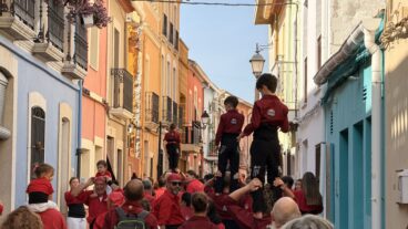 Celebración del quinto aniversario de la Muixeranga de Segària en Beniarbeig (83)