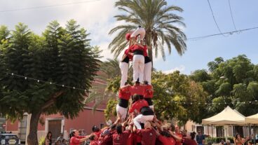 Celebración del quinto aniversario de la Muixeranga de Segària en Beniarbeig (9)